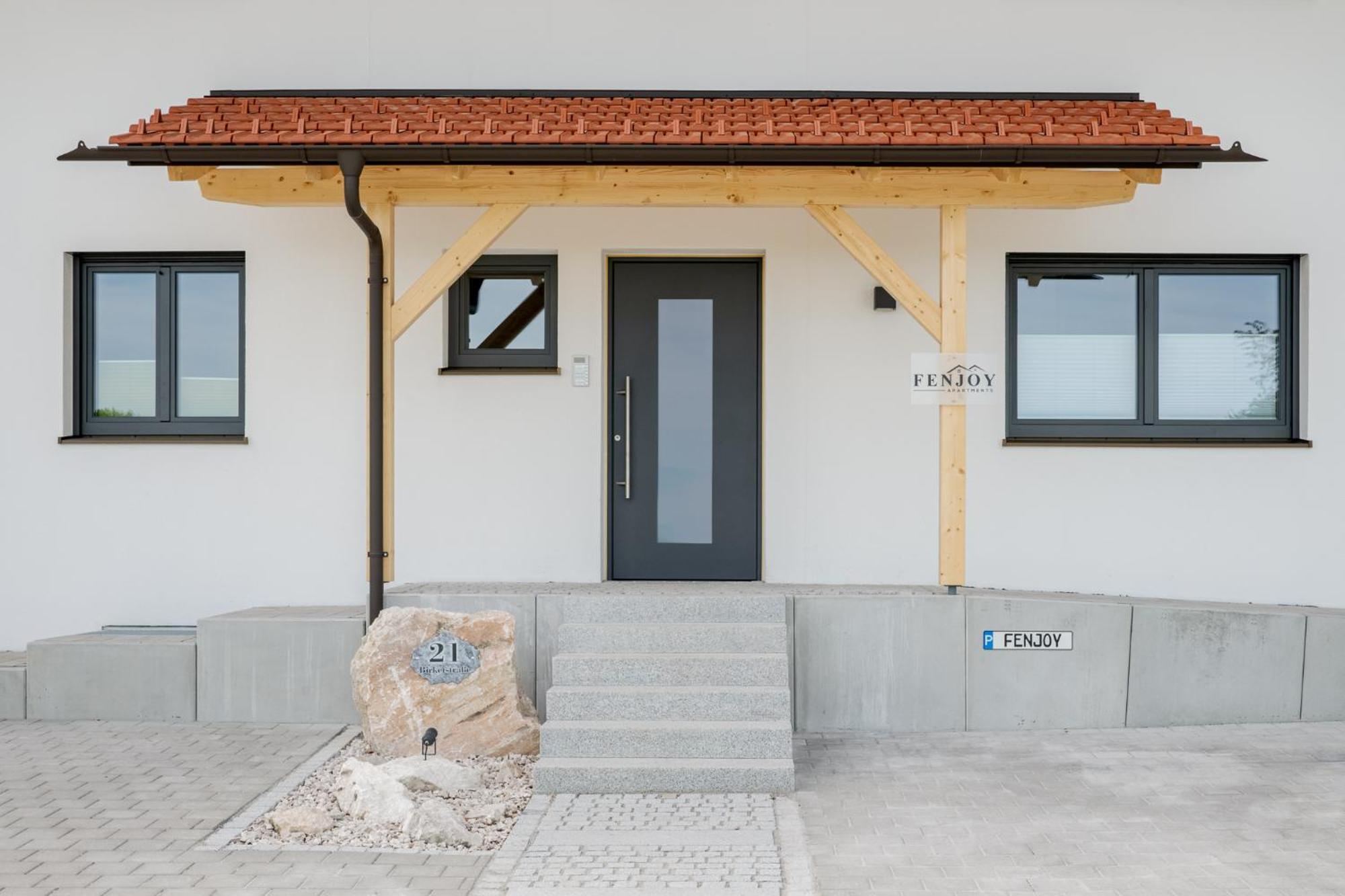 Fenjoy: Ferienapartment In Neubau / Balkon / Bbq Bernau am Chiemsee Eksteriør bilde