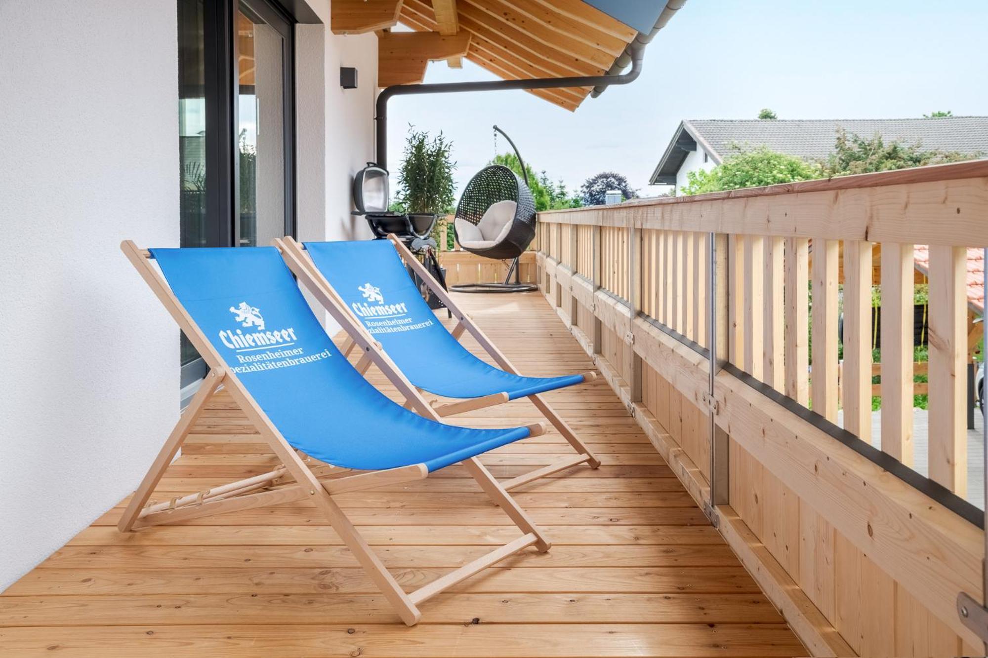 Fenjoy: Ferienapartment In Neubau / Balkon / Bbq Bernau am Chiemsee Eksteriør bilde